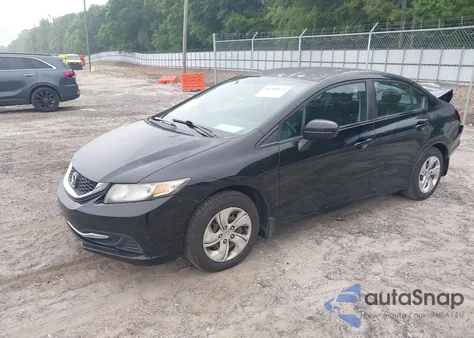 2014 Honda Civic Lx from USA, damaged, VIN 2HGFB2F50EH511747